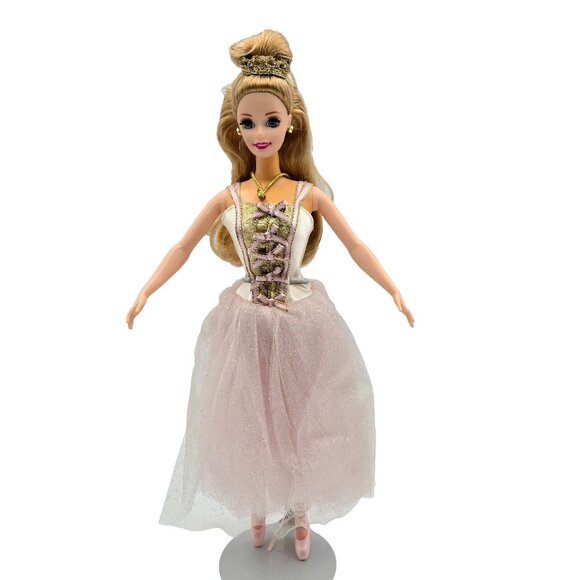 Barbie As The Sugar Plum Fairy Nutcracker Doll 17056 Vintage 1996 Ballerina Matt - Picture 1 of 16